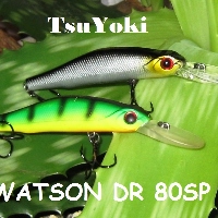 Обзор воблера TsuYoki Watson DR 80SP.