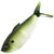 Мягкая приманка 13 Fishing The Dine Swimbait 4.25 (11см) Greenback (упаковка - 3шт)