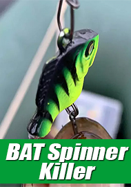 Обзор BAT Spinner Killer: непривычная приманка с высокой результативностью