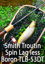 Обзор: Smith Troutin Spin Lag less Boron TLB-53DT. Несокрушимые и легендарные