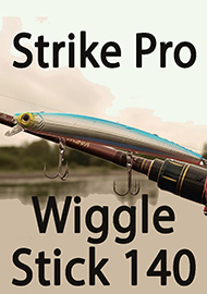 Обзор: Strike Pro Wiggle Stick 140 - обзор крупного подповерхностника