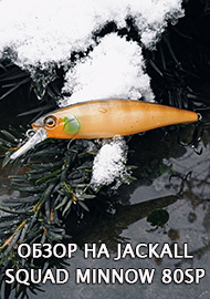 Обзор: Обзор на Jackall squad minnow 80sp