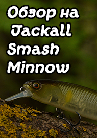 Обзор воблера Jackall Smash Minnow 110 SP.