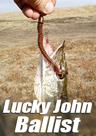 Обзор Lucky John Pro Series Ballist – активный червь