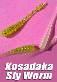 Обзор силиконового слага Kosadaka Sly Worm.