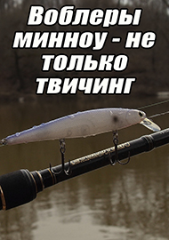 Статьи: Воблеры минноу - не только твичинг.
