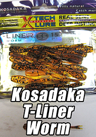 Обзор: Интересный слаг - спиральный червяк. Обзор Kosadaka T-Liner Worm.