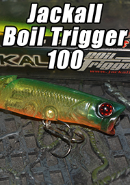 Обзор: Царь гибридных попперов! Обзор Jackall Boil Trigger 100.