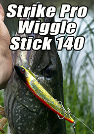 Обзор: Дальнобойщик от Страйк Про, апгрейд. Обзор воблера Strike Pro Wiggle Stick 140