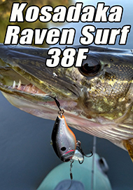 Обзор: Интересный "головастик". Обзор кренка Kosadaka Raven Surf 38F