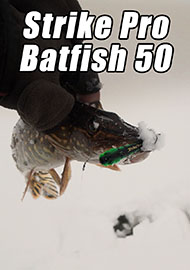 Обзор: Обзор Strike Pro Batfish 50 - воблер для ловли со льда