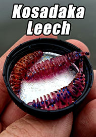 Обзор: Любимица окуней. Обзор силиконовой приманки Kosadaka Leech