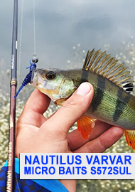 Обзор Nautilus Varvar Micro Baits S572SUL – спиннинг для бюджетной нано-ловли