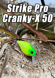 Обзор: Неординарный воблер Strike Pro Cranky-X 50 или рыба сошла с ума. Обзор