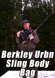 Обзор: Обзор Berkley Urbn Sling Body Bag. Сумка - слинг для разных рыбалок