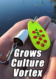 Обзор: Обзор блесны Grows Culture Vortex.