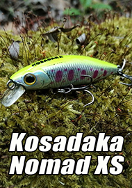 Обзор: Обзор на воблер Kosadaka Nomad XS. Я знал, что он будет работать!