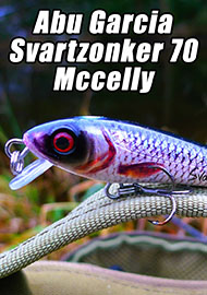 Обзор: Обзор воблера Abu Garcia Svartzonker 70 Mccelly. Карлик из семьи великанов