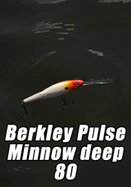 Обзор: Обзор воблера Berkley Pulse Minnow deep 80