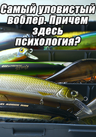 Статьи: Самый уловистый воблер. Причем здесь психология?