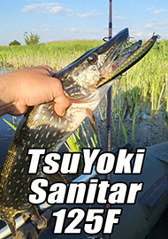 Обзор: "Щучий карандашик". Обзор воблера TsuYoki Sanitar 125F