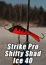 Обзор: Обзор балансира Strike Pro Shifty Shad Ice 40