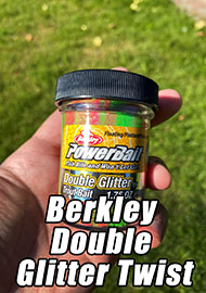 Обзор: Слепи приманку сам! Обзор на форелевую пасту Berkley Double Glitter Twist