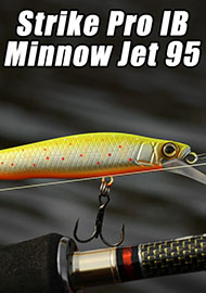 Обзор: Обзор тонущего воблера Strike Pro IB Minnow Jet 95