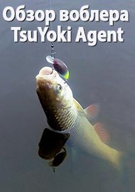 "Агент 007" Обзор воблера TsuYoki Agent