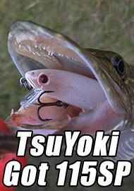 Обзор: TsuYoki Got 115SP – Я узнаю вас в гриме! Обзор воблера.