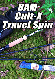 Обзор: Обзор спиннинга DAM Cult-X Travel Spin. Верный спутник щукаря