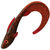 Мягкая приманка Abu Garcia Beast Curl Tail (17 см) Lava Motoroil (упаковка - 2 шт)