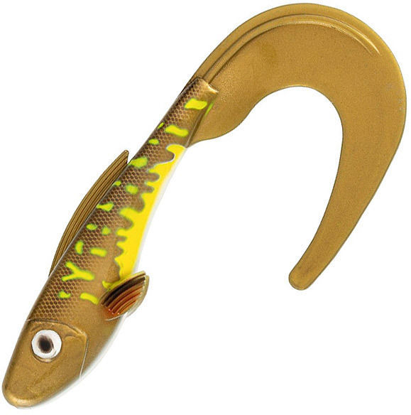 Мягкая приманка Abu Garcia Beast Curl Tail (17 см) Pike