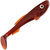 Мягкая приманка Abu Garcia Beast Paddle Tail (17 см) Red Motoroil (упаковка - 2 шт)