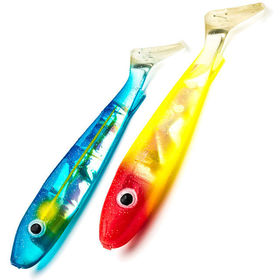 Силиконовая приманка Svartzonker McRubber (21см) Blue Sardine & Clown (упаковка - 2шт)