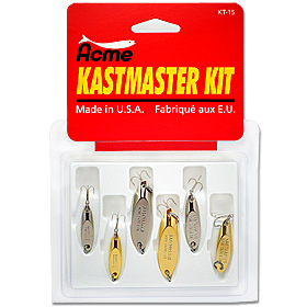 Набор блесен Aсme Kastmaster Kit KT-15 (2,6г/3,5г/7,0г) 6шт