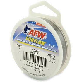 Поводковый материал AFW Surflon Bright 1x7 27кг 9.2м C060T-0