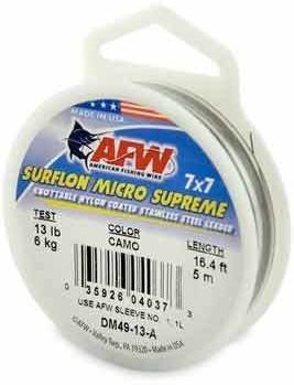 Поводковый материал AFW Surflon Micro Supreme Camo 7x7 DM49-13-A