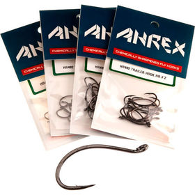 Крючки Ahrex HR482 Trailer Hook №2 Black Nickel (упаковка - 12шт)