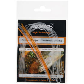 Петли для шнуров Airflo Braided Loops Salmon 30lb (упаковка - 10шт)