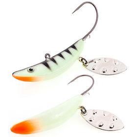 Блесна Akara Jig Spinner (22г) 23P фосфорный