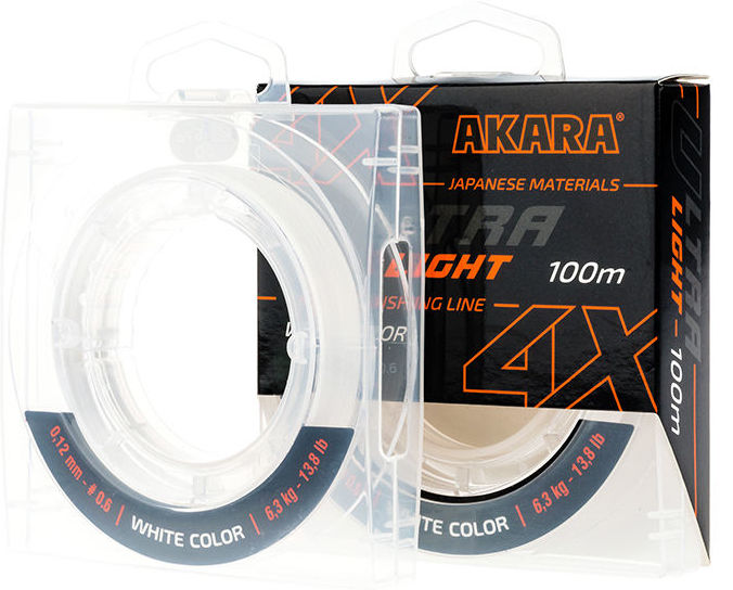 Шнур Akara Ultra Light 100м 0.06мм (White)