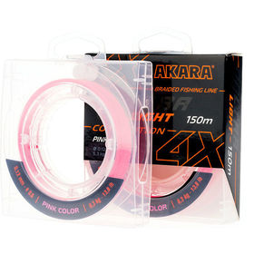 Шнур Akara Ultra Light Competition 150м 0.06мм (Pink)