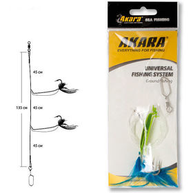 Снасточка морская Akara SP16 KHS413 №4/0 Lem
