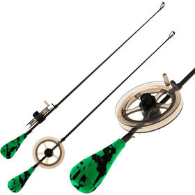 Удочка зимняя Akara Leader Elit L блеснилка с тюльпаном Gr-Gn