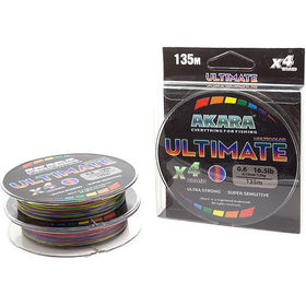 Шнур Akara Ultimate X-4 135м 0.10мм (Multicolor)