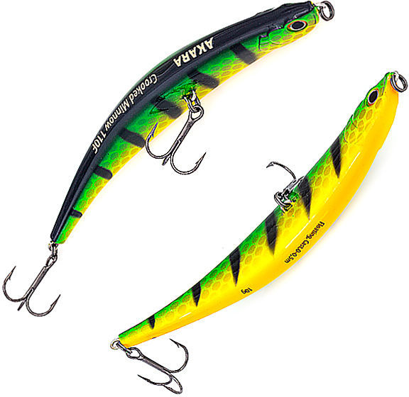 Воблер Akara Crooked Minnow 110F (10г) A11