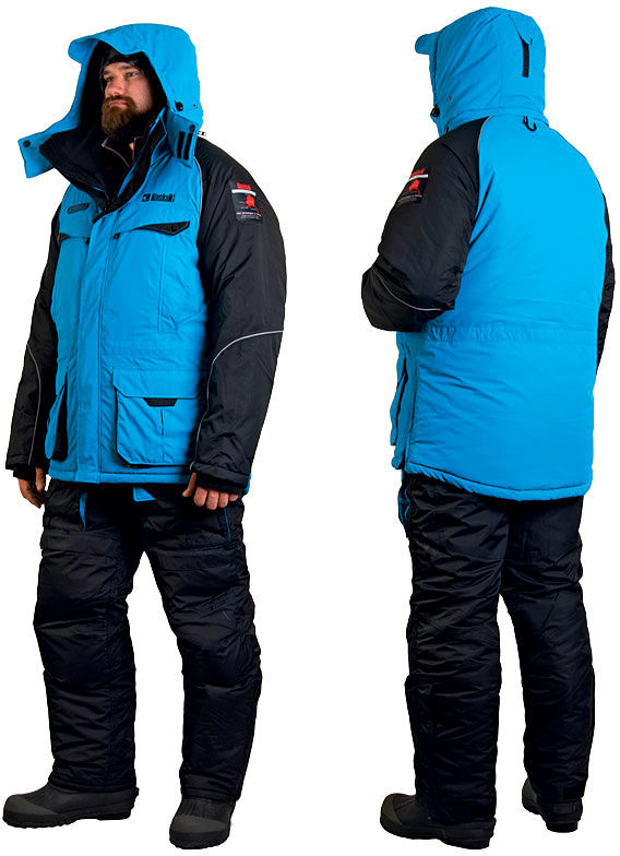 Костюм Alaskan NewPolar M  (куртка+полукомбинезон) р.L (синий/черный)