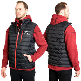 Жилет Alaskan Juneau Vest утепленный стеганый р.L (черный /красный)