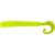 Приманка съедобная ALLVEGA Curly Tail 6,5см 1,4г (8шт.) цвет chartreuse